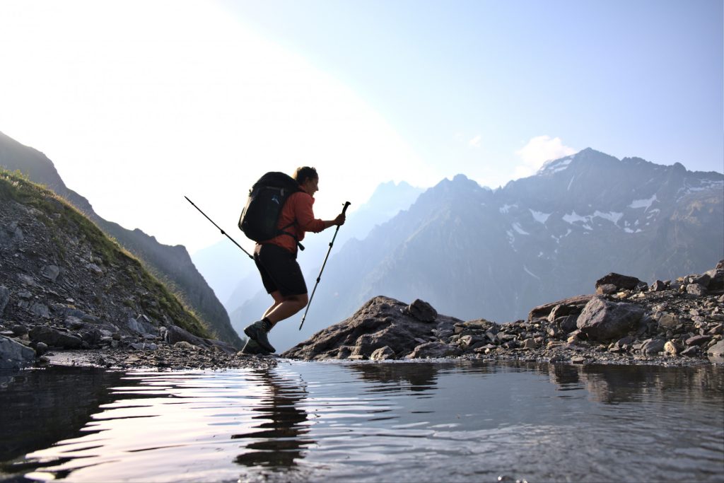 randonéée sur l'eau